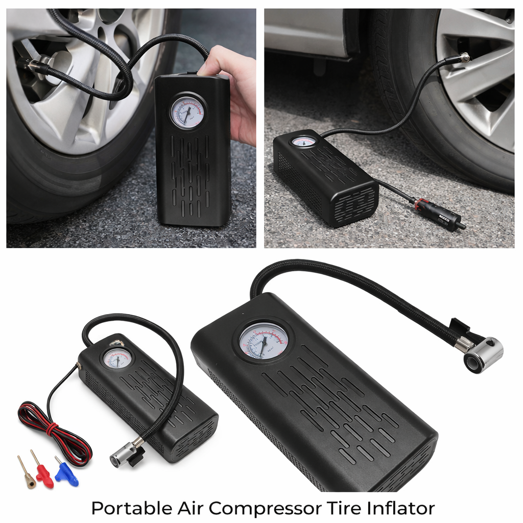 Portable Air Compressor Tire Inflator